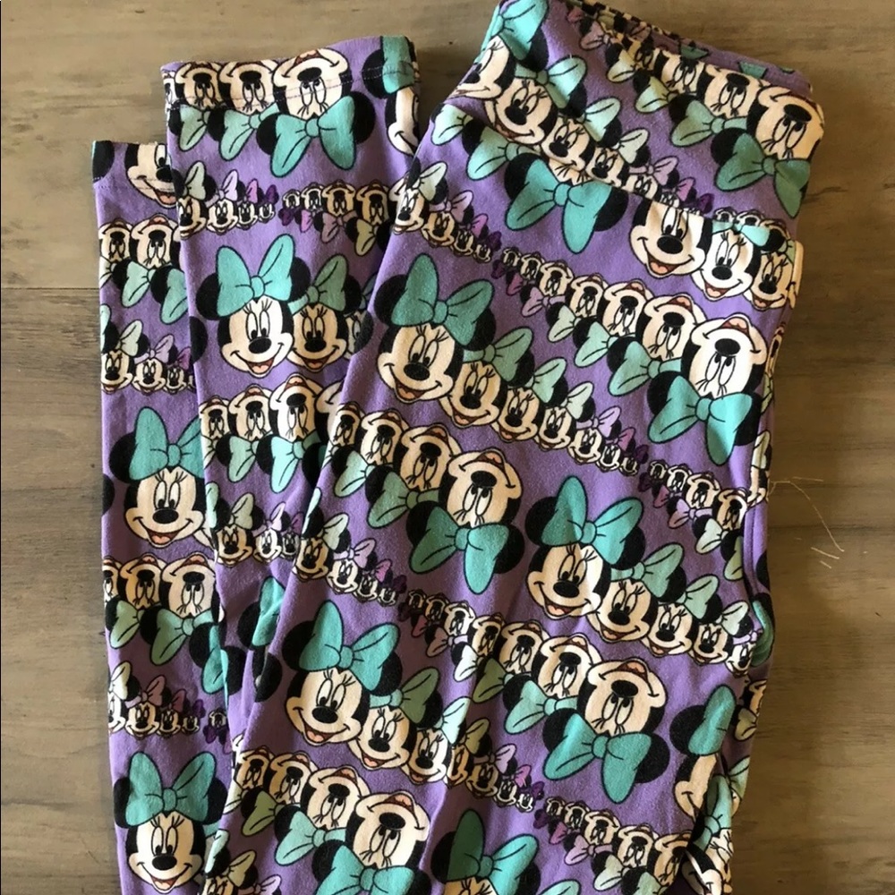 LulaRoe Disney Minnie Mouse Leggings Tween